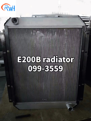 Núcleo do radiador do tanque de água Caterpillar Assy 099 3559 para escavadeira CAT E200B