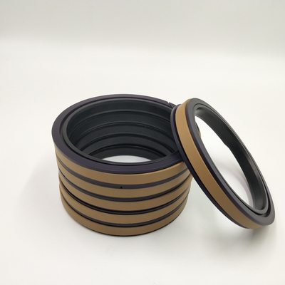Selo hidráulico PTFE do pistão de RWH/NOK SPGW de bronze para a máquina escavadora