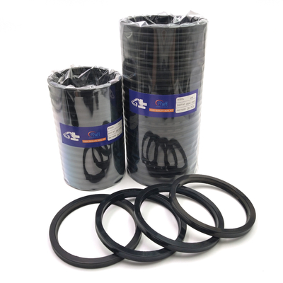 Tipo preto hidráulico do poliuretano U de Rod Seal IUH para mecânico