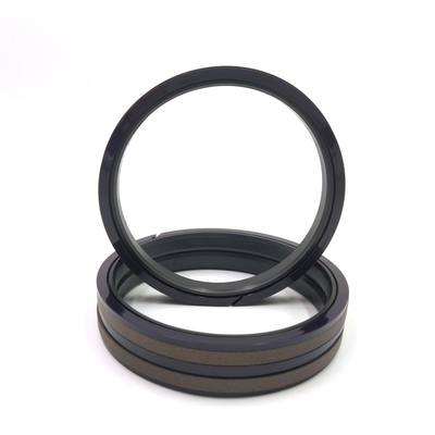 O selo hidráulico SPGW Brown do pistão de PTFE NBR colore 3 meses de garantia