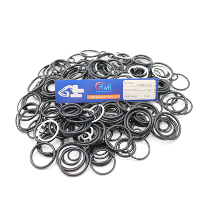 6D102 material de Kit Control Valve PTFE do selo da máquina escavadora PC200-6 KOMATSU