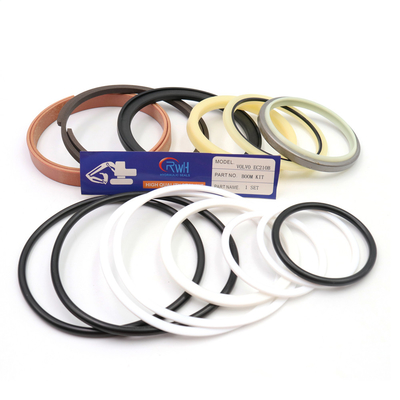 Material do plutônio de Kit Hydraulic Cylinder PTFE NBR do selo de Seal Kit EC210B da máquina escavadora de Volvo
