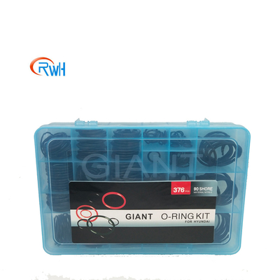 Reparo das máquinas dos PCes O Ring Box For Excavator Hyundai de RWH 376