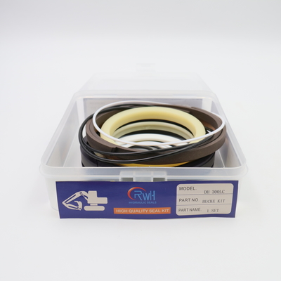 Daewoo DH300 5 7 vedações de cilindro hidráulico 2440 9241KT reparo de caçamba