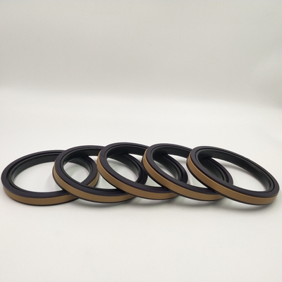 Selo hidráulico PTFE do pistão de RWH/NOK SPGW de bronze para a máquina escavadora