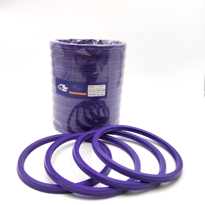Do material hidráulico do plutônio de Rod Seal do tamanho padrão cor roxa do IDI