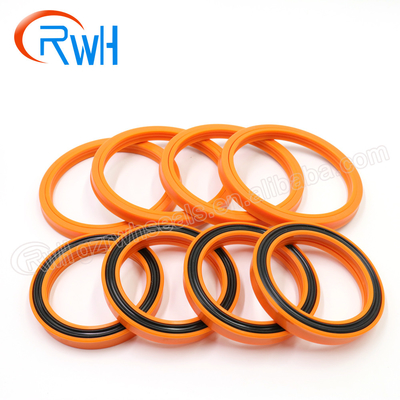 Máquina escavadora PU Piston And Rod Seals da esteira rolante para oficinas de reparações da maquinaria