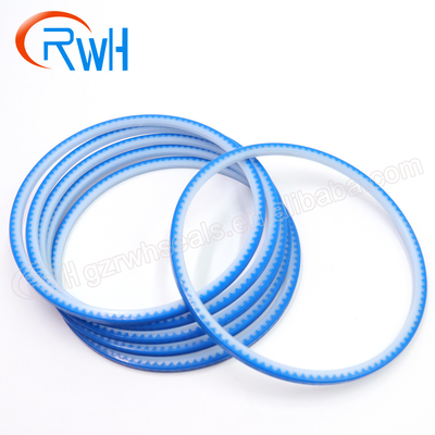 Máquina escavadora hidráulica da esteira rolante de Rod Seal Blue White For do pistão do plutônio