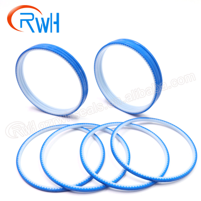 Máquina escavadora hidráulica da esteira rolante de Rod Seal Blue White For do pistão do plutônio