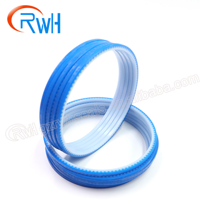 Máquina escavadora hidráulica da esteira rolante de Rod Seal Blue White For do pistão do plutônio