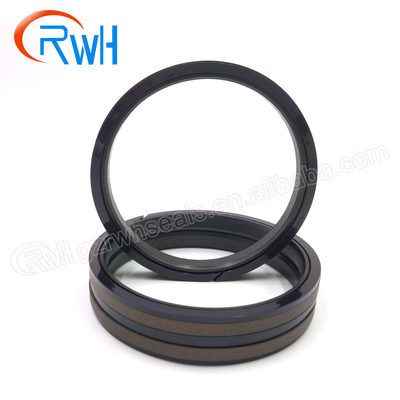 Anel-O hidráulico de nylon do selo do óleo do selo SPGW do pistão para a máquina escavadora