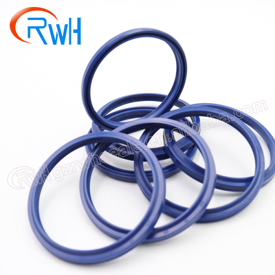 Máquina escavadora PU Hydraulic Dust Seal, selo azul do limpador do sistema de alimentação de originais da cor