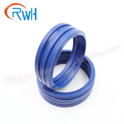 Máquina escavadora PU Hydraulic Dust Seal, selo azul do limpador do sistema de alimentação de originais da cor