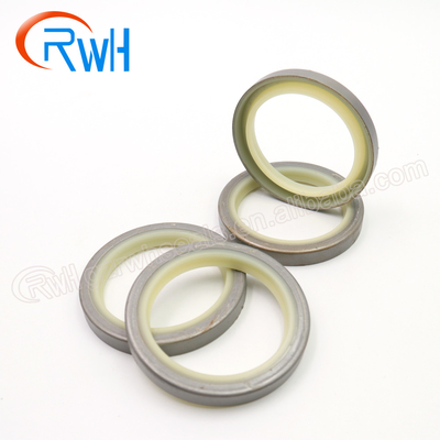 Selo da prova da poeira de DLI, pistão hidráulico Rod Seal do plutônio do metal branco