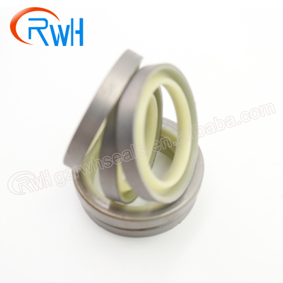 Selo da prova da poeira de DLI, pistão hidráulico Rod Seal do plutônio do metal branco