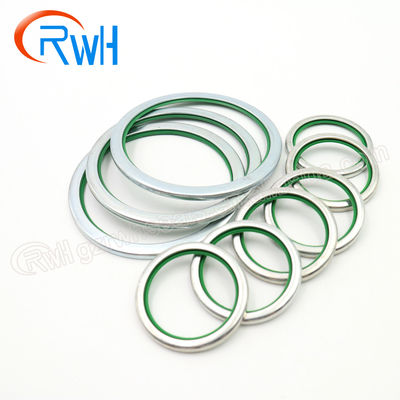Cubeta Pin Hydraulic Dust Seal VAY Ring Pu Material encaixotado metal