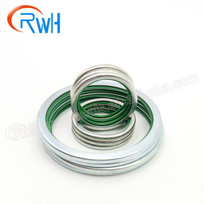 Cubeta Pin Hydraulic Dust Seal VAY Ring Pu Material encaixotado metal