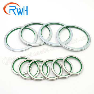 Cubeta Pin Hydraulic Dust Seal VAY Ring Pu Material encaixotado metal
