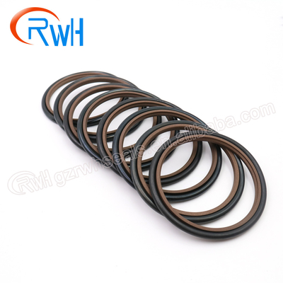 Amortecedor hidráulico de borracha Ring For Machinery Repair Shops de PTFE