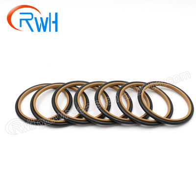 Anel hidráulico HBTS PTFE NBR do amortecedor do equipamento de construção