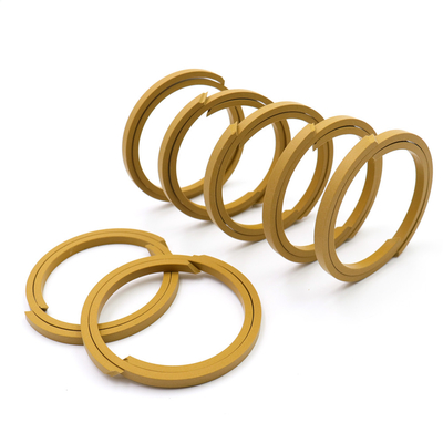 Selos hidráulicos de bronze de Ring Kzt Hydraulic Piston Oil do desgaste de Ptfe