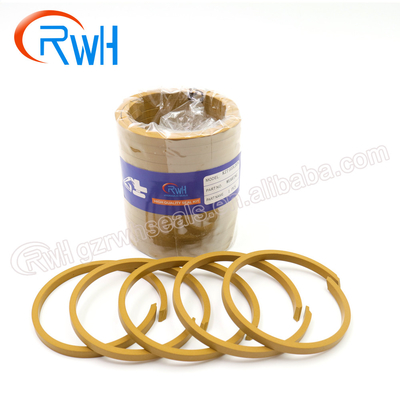 Selos hidráulicos de bronze de Ring Kzt Hydraulic Piston Oil do desgaste de Ptfe