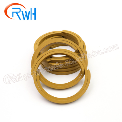 Selos hidráulicos de bronze de Ring Kzt Hydraulic Piston Oil do desgaste de Ptfe