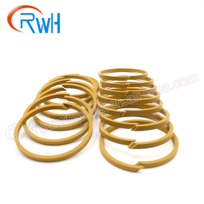 Selos hidráulicos de bronze de Ring Kzt Hydraulic Piston Oil do desgaste de Ptfe