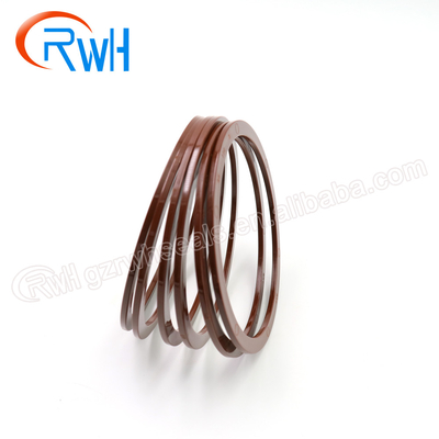 Selo de borracha hidráulico de PTFE, anel alternativo BRILHANTE de cilindro hidráulico