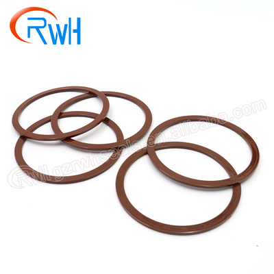 Selo de borracha hidráulico de PTFE, anel alternativo BRILHANTE de cilindro hidráulico