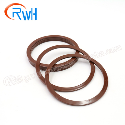 Selo de borracha hidráulico de PTFE, anel alternativo BRILHANTE de cilindro hidráulico