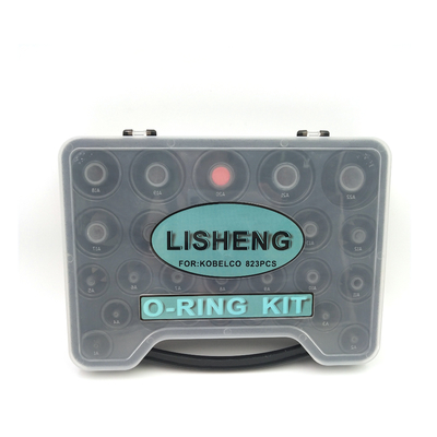 Usina do nitrilo NBR90 O Ring Gasket Kit Fit Kobelco 823pcs