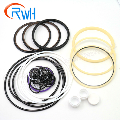 Material hidráulico do jogo PTFE do selo do disjuntor da rocha de HB20G com mangueira branca
