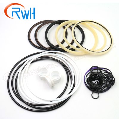 Material hidráulico do jogo PTFE do selo do disjuntor da rocha de HB20G com mangueira branca