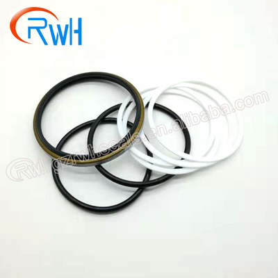 Selo Kit For Construction Equipment do ajuste do jogo do selo do ajustador da trilha de Hydraulic Seal Kit E345 da máquina escavadora