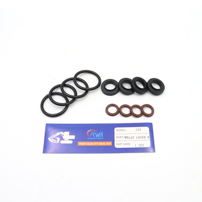 Piloto hidráulico Lever Valve Seal Kit Rubber For CAT Excavator