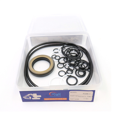 Material principal de Kit Replacement NBR PTFE do selo da bomba de KOMATSU PC200-7