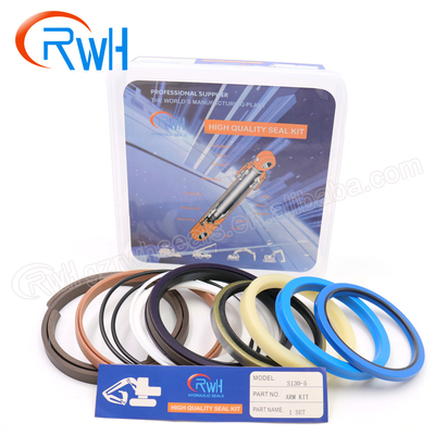 Jogos do selo da cubeta do crescimento do cilindro hidráulico para a máquina escavadora de PC200-6 6D95