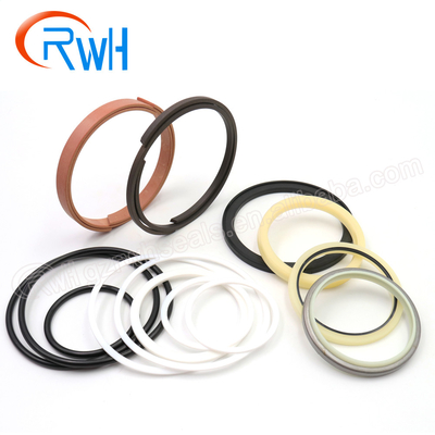 Material do plutônio de Kit Hydraulic Cylinder PTFE NBR do selo de Seal Kit EC210B da máquina escavadora de Volvo