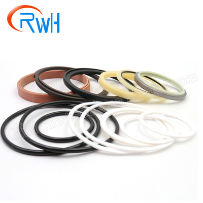 Material do plutônio de Kit Hydraulic Cylinder PTFE NBR do selo de Seal Kit EC210B da máquina escavadora de Volvo