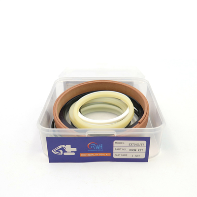 Jogos do selo do cilindro hidráulico do jogo PTFE do selo de Hitachi do reparo EX70