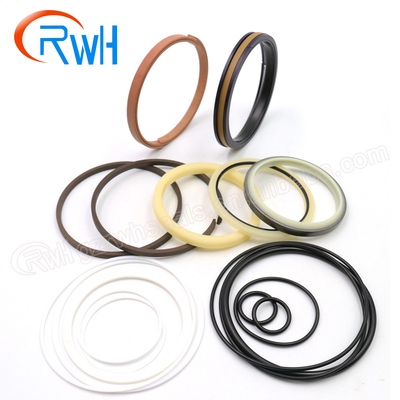 Máquina escavadora Seal Kit de R220LC-9 Hyundai, jogo do crescimento do cilindro de PTFE