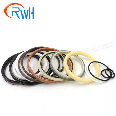 Máquina escavadora Seal Kit de R220LC-9 Hyundai, jogo do crescimento do cilindro de PTFE