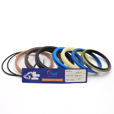 Selo hidráulico Kit For Excavator S130-5 do crescimento do cilindro do reparo de RWH
