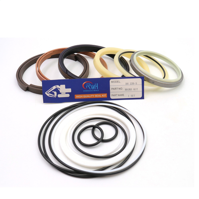 Cilindro de Seal Kit For Daewoo DH220-5 da máquina escavadora do reparo da cubeta