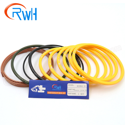 Máquina escavadora de borracha Center Joint Seal Kit For Hyundai R220lc-9 do plutônio