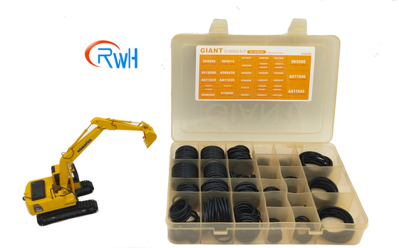383 cor preta material de Hitachi O Ring Kit NBR 90 dos PCes/NBR 70