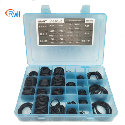 Glândula gigante NBR O Ring Box Black For Excavator Daewoo Doosan