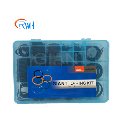 Glândula gigante NBR O Ring Box Black For Excavator Daewoo Doosan