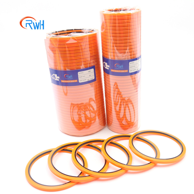 Cor do OEM HBY Rod Buffer Seal Hydraulic Orange para a máquina escavadora